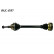 Drivaxel VKJC 4597 SKF, miniatyr 2