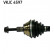 Drivaxel VKJC 4597 SKF, miniatyr 3