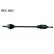 Drivaxel VKJC 4843 SKF, miniatyr 2