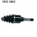 Drivaxel VKJC 4843 SKF, miniatyr 4