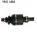 Drivaxel VKJC 4865 SKF, miniatyr 4