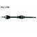 Drivaxel VKJC 4988 SKF, miniatyr 2