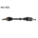 Drivaxel VKJC 5021 SKF, miniatyr 2