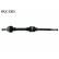 Drivaxel VKJC 5303 SKF, miniatyr 2