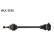 Drivaxel VKJC 5530 SKF