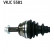 Drivaxel VKJC 5581 SKF, miniatyr 2