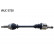 Drivaxel VKJC 5720 SKF, miniatyr 2