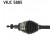 Drivaxel VKJC 5885 SKF, miniatyr 2
