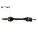 Drivaxel VKJC 5949 SKF