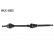 Drivaxel VKJC 6002 SKF, miniatyr 2