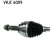 Drivaxel VKJC 6009 SKF, miniatyr 2