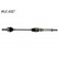 Drivaxel VKJC 6037 SKF, miniatyr 2