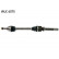 Drivaxel VKJC 6075 SKF