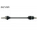 Drivaxel VKJC 6185 SKF, miniatyr 2