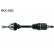 Drivaxel VKJC 6301 SKF