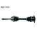 Drivaxel VKJC 7112 SKF, miniatyr 2