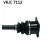Drivaxel VKJC 7112 SKF, miniatyr 4