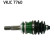 Drivaxel VKJC 7760 SKF, miniatyr 2