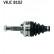 Drivaxel VKJC 8102 SKF, miniatyr 3