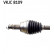 Drivaxel VKJC 8109 SKF, miniatyr 2