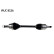 Drivaxel VKJC 8126 SKF, miniatyr 2