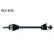 Drivaxel VKJC 8150 SKF