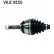 Drivaxel VKJC 8150 SKF, miniatyr 2