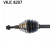 Drivaxel VKJC 8207 SKF, miniatyr 2