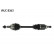 Drivaxel VKJC 8363 SKF