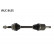 Drivaxel VKJC 8435 SKF