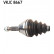 Drivaxel VKJC 8667 SKF, miniatyr 2