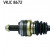 Drivaxel VKJC 8672 SKF, miniatyr 2