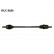 Drivaxel VKJC 8686 SKF, miniatyr 2