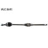 Drivaxel VKJC 8695 SKF, miniatyr 2