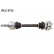Drivaxel VKJC 8724 SKF