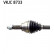Drivaxel VKJC 8733 SKF, miniatyr 2