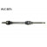 Drivaxel VKJC 8874 SKF