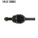 Drivaxel VKJC 8883 SKF, miniatyr 2