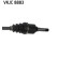 Drivaxel VKJC 8883 SKF, miniatyr 3