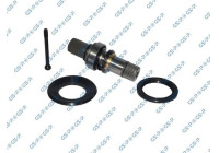Stickaxel, differential