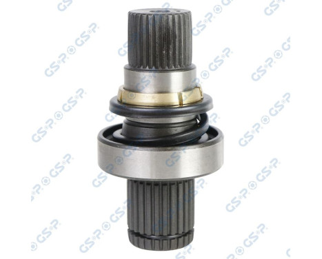 Stickaxel, differential