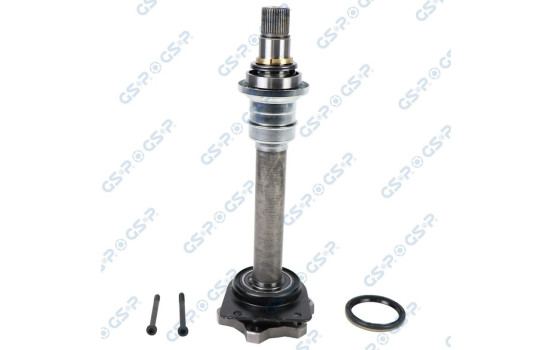 Stickaxel, differential