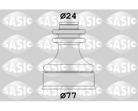 Bälgsats, drivaxel, bild 2