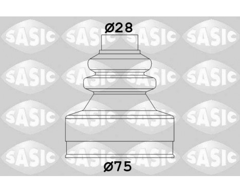 Bälgsats, drivaxel, bild 2