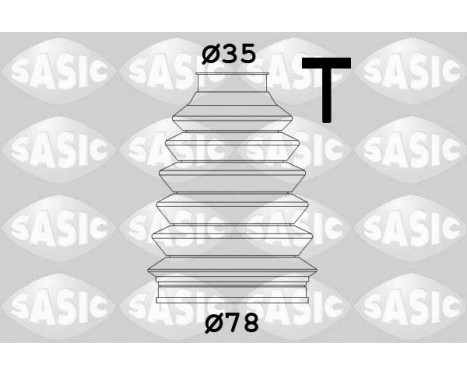 Bälgsats, drivaxel, bild 2