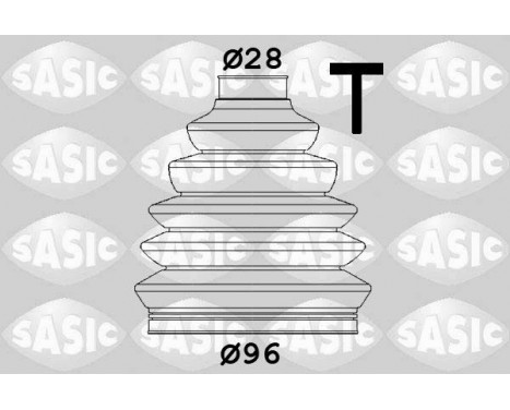 Bälgsats, drivaxel, bild 2