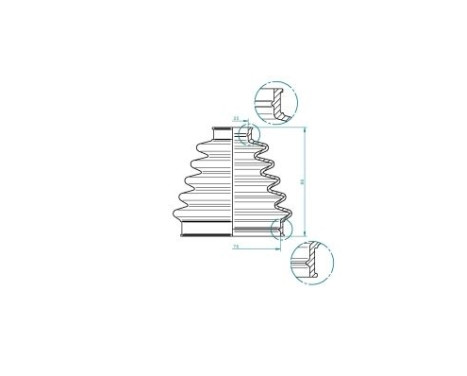 skafthylsa 190968 Spidan, bild 2