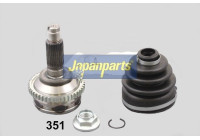 CV-ledsreparationssats, drivaxel