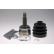 Reparationssats för CV-led, drivaxel 36573 Spidan