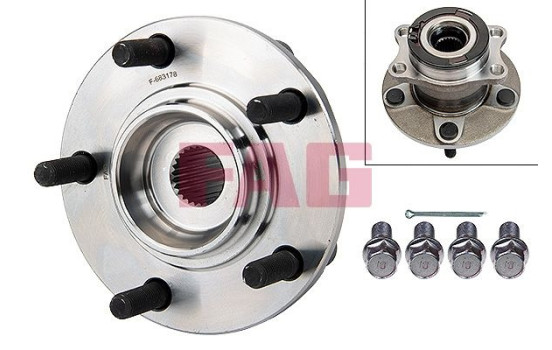 Hjullager 713619890 FAG, bild 2